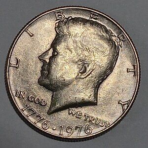 Bicentennial 1776-1976 Kennedy Half Dollar